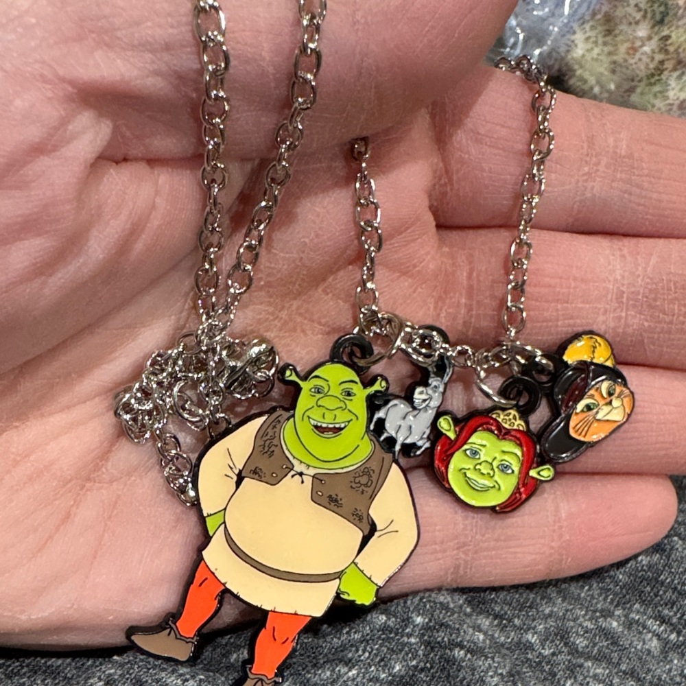 Shrek Character Necklace